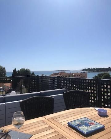 Penthouse Exceptional Sea View Leilighet Medulin Eksteriør bilde